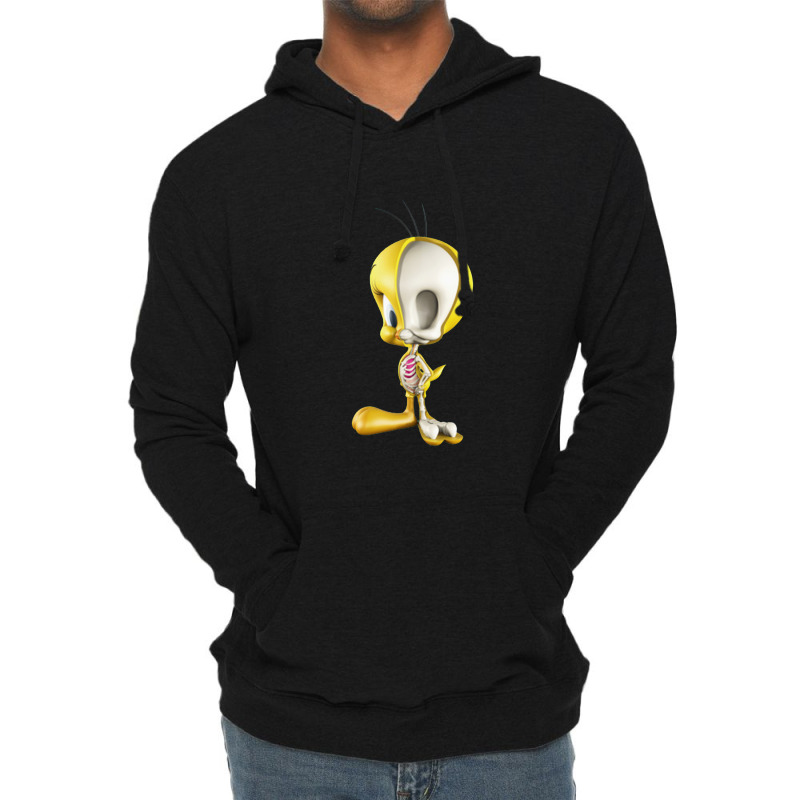 Tweety Skeleton Lightweight Hoodie by robinjumpstart | Artistshot