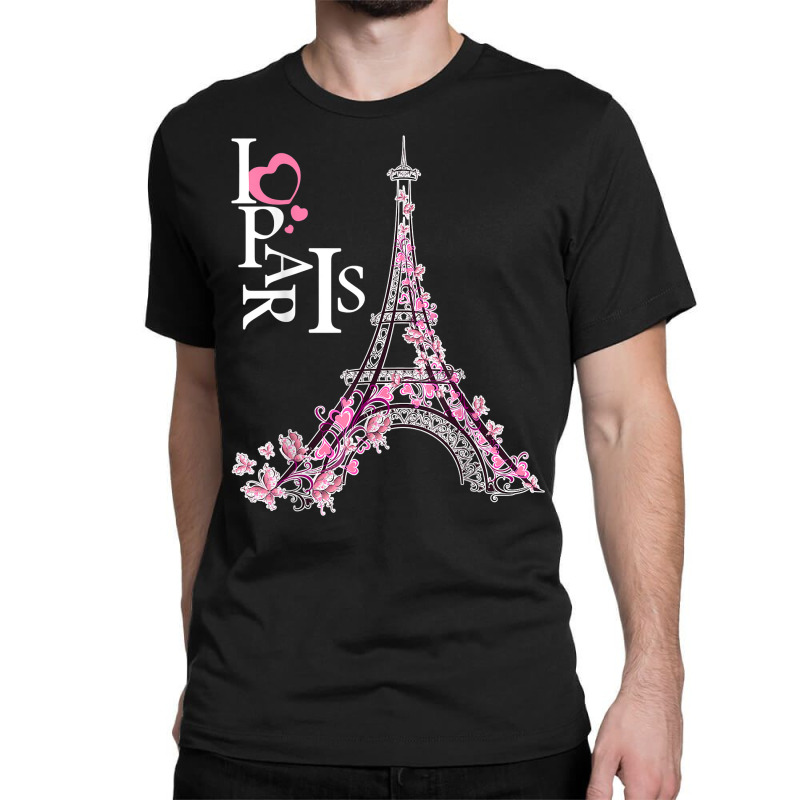 I Love Paris Tshirt   France Lovers T Shirt T Shirt Classic T-shirt by husserllpr | Artistshot