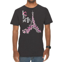 I Love Paris Tshirt   France Lovers T Shirt T Shirt Vintage T-shirt | Artistshot