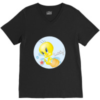 Tweety Star V-neck Tee | Artistshot