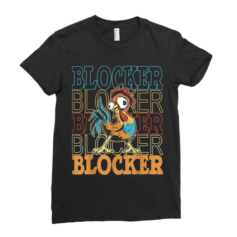 Cock Blockers, Kawaii Rooster Lovers, Funny Gags For Men Ladies Fitted T-Shirt by Hoang95 | Artistshot