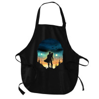 Djarin Sunset Medium-length Apron | Artistshot