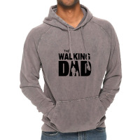 The Walking Dad Parody Father Son Vintage Hoodie | Artistshot