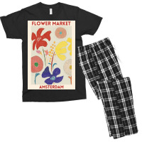 Flower Market   Amsterdams Men's T-shirt Pajama Set | Artistshot