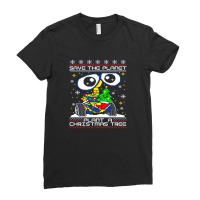 Christmas Plant Tree Ugly Ladies Fitted T-shirt | Artistshot