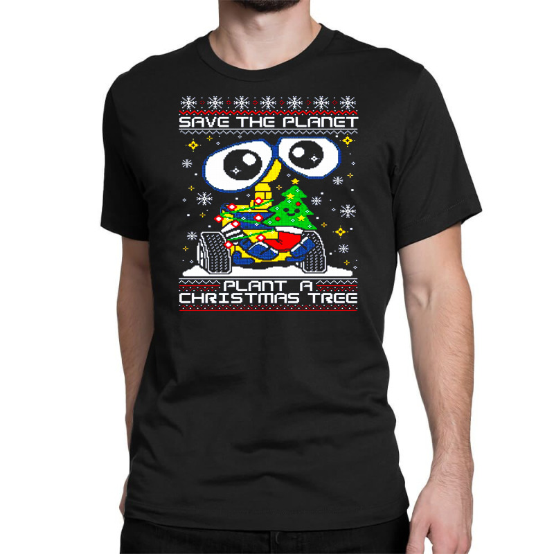 Christmas Plant Tree Ugly Classic T-shirt by Vishaka | Artistshot