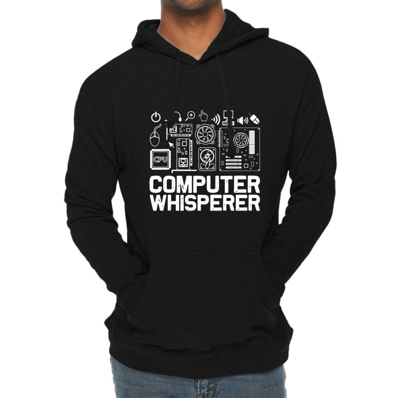 Computer Whisperer Lightweight Hoodie | Artistshot