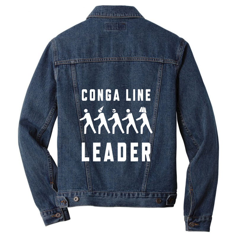 Conga Line Starts Here Men Denim Jacket | Artistshot