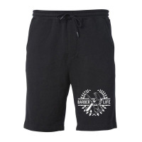 Cool Barber Life Fleece Short | Artistshot