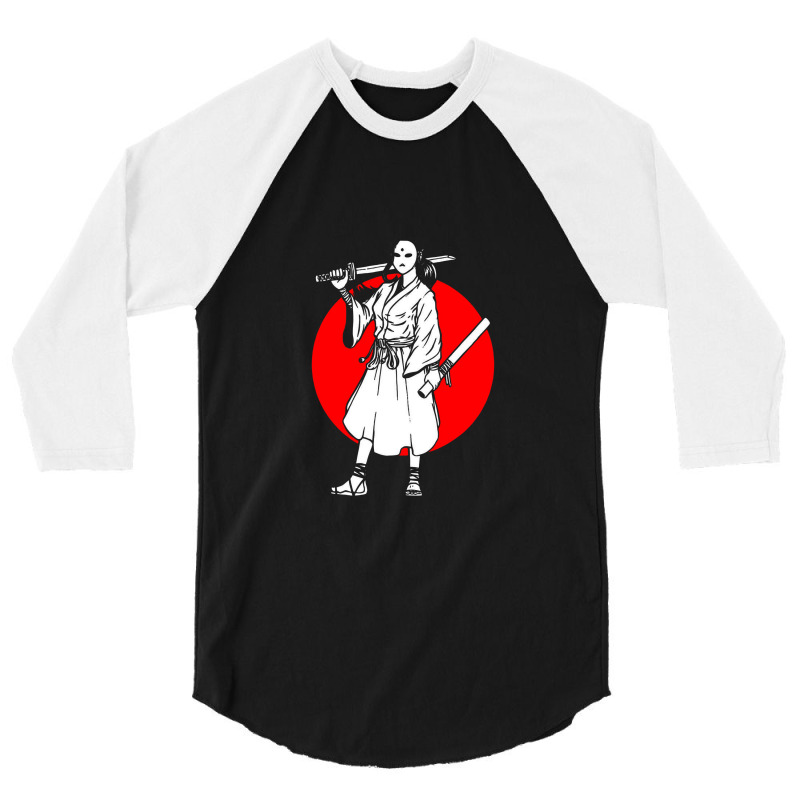 Cool Japanese Fighter And Japan 3/4 Sleeve Shirt | Artistshot