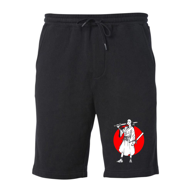 Cool Japanese Fighter And Japan Fleece Short | Artistshot