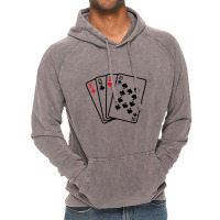 Cool Style Playing Cards Vintage Hoodie | Artistshot