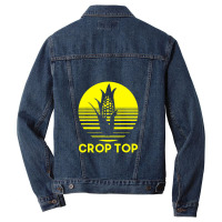 Corn Crop Top Men Denim Jacket | Artistshot