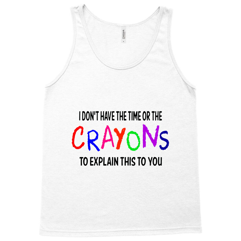 Crayons Novelty Tank Top | Artistshot