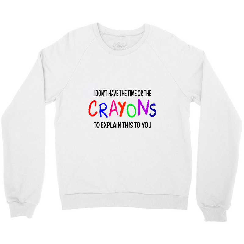 Crayons Novelty Crewneck Sweatshirt | Artistshot