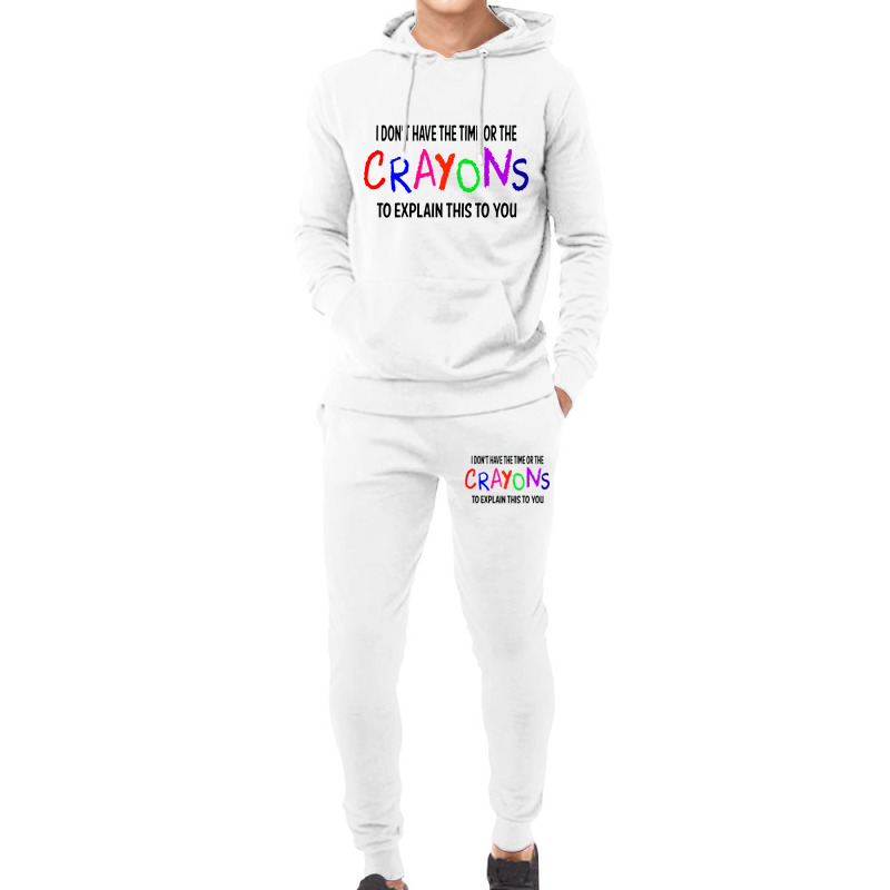 Crayons Novelty Hoodie & Jogger Set | Artistshot