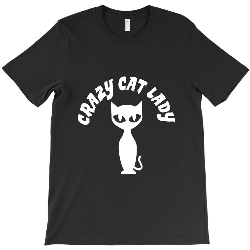 Crazy Cat Lady White T-shirt | Artistshot