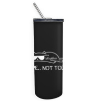 Lazy Cats Skinny Tumbler | Artistshot