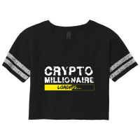 Crypto Millionaire Loading Scorecard Crop Tee | Artistshot