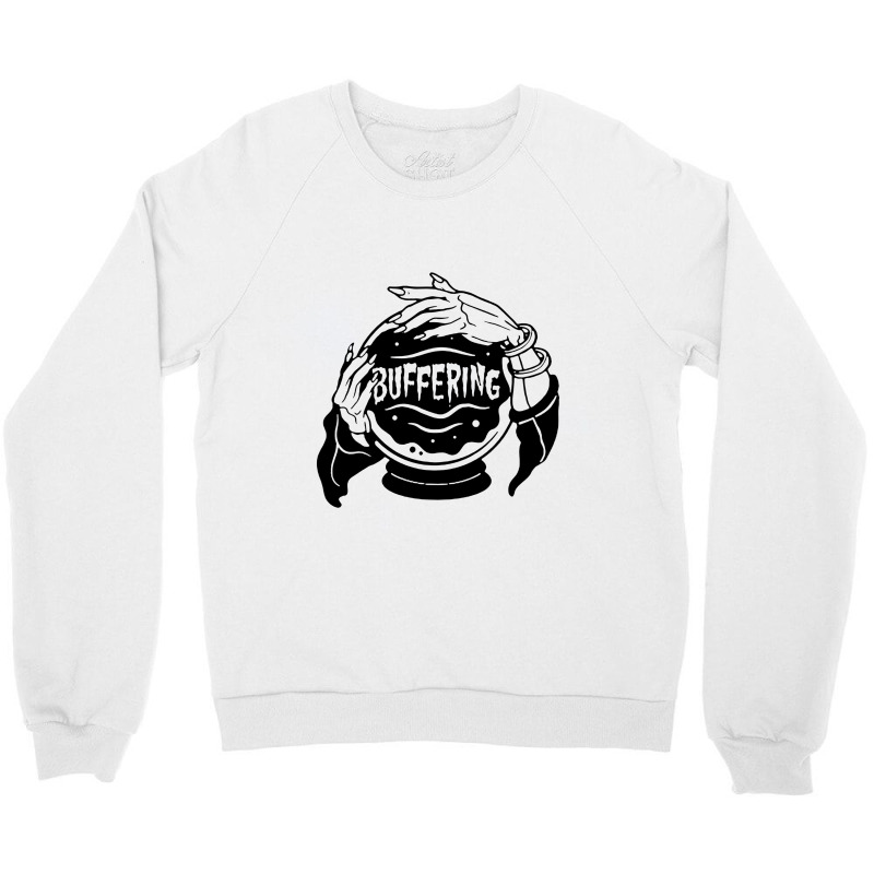 Crystal Ball Buffering Crewneck Sweatshirt | Artistshot