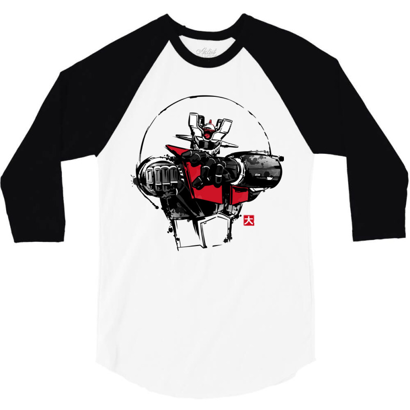 Mega Robot 3/4 Sleeve Shirt | Artistshot