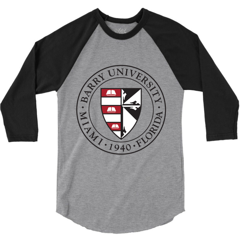 Barry University 3/4 Sleeve Shirt | Artistshot