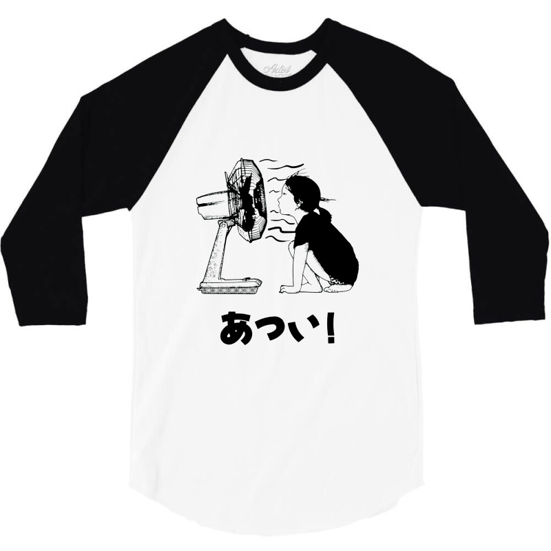 Cute Anime Little Girl 3/4 Sleeve Shirt | Artistshot