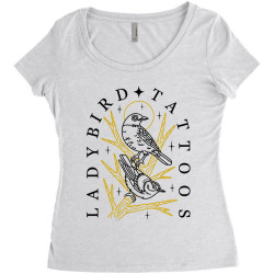 ladybird tattoos Women's Triblend Scoop T-shirt | Artistshot
