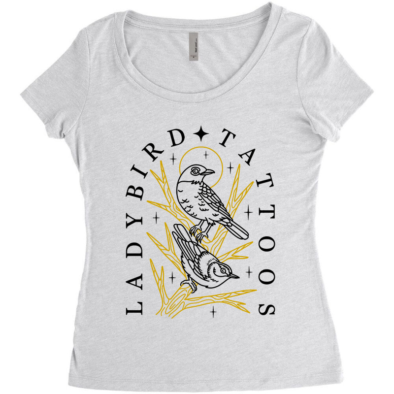 Ladybird Tattoos Women's Triblend Scoop T-shirt | Artistshot