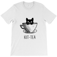 Cute Black Cat T-shirt | Artistshot