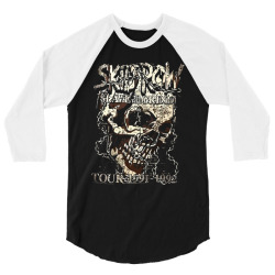 Skid Row Skull Head 3/4 Sleeve Shirt | Artistshot