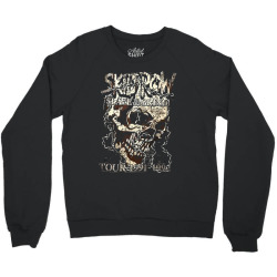 Skid Row Skull Head Crewneck Sweatshirt | Artistshot