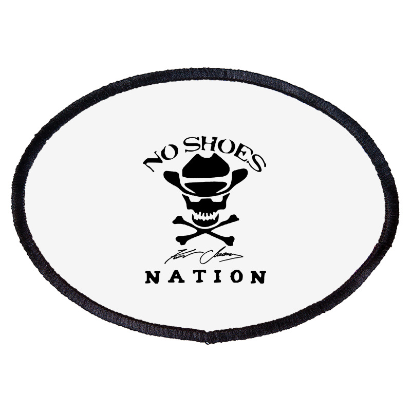 No Shoes Nation Oval Patch | Artistshot