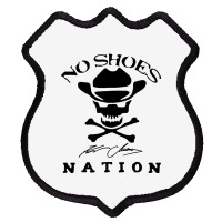 No Shoes Nation Shield Patch | Artistshot