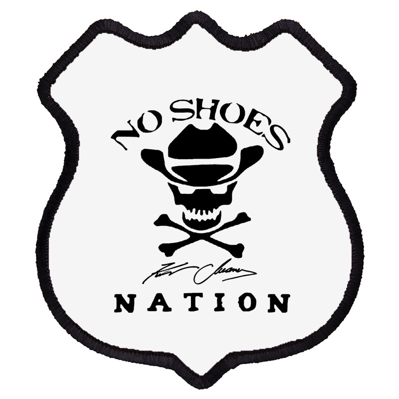 No Shoes Nation Shield Patch | Artistshot