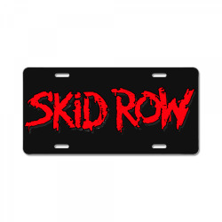 Skid Row License Plate | Artistshot