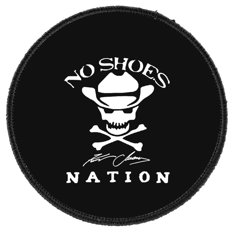 No Shoes Nation Round Patch | Artistshot