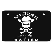 No Shoes Nation Atv License Plate | Artistshot