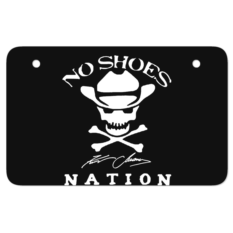 No Shoes Nation Atv License Plate | Artistshot