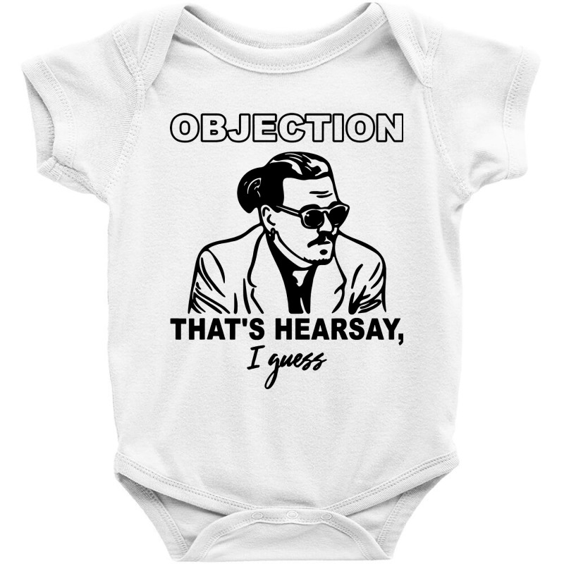 Objection That's Hearsay Baby Bodysuit | Artistshot