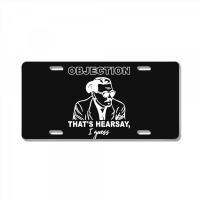 Objection That's Hearsay License Plate | Artistshot