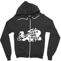 Cycling Rltw In Dust We Trust Zipper Hoodie | Artistshot