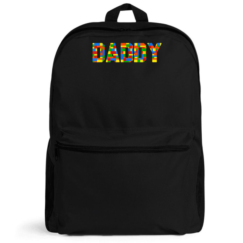 Daddy Brick Builder Funny Blocks Master Builder Backpack | Artistshot