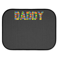 Daddy Brick Builder Funny Blocks Master Builder Rear Car Mat | Artistshot