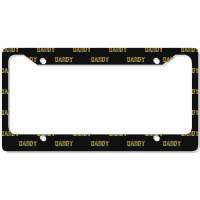 Daddy Brick Builder Funny Blocks Master Builder License Plate Frame | Artistshot