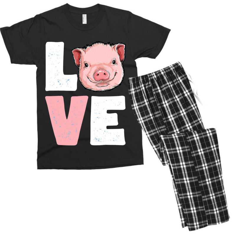 Pig Lovers Men's T-shirt Pajama Set | Artistshot