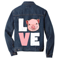 Pig Lovers Men Denim Jacket | Artistshot