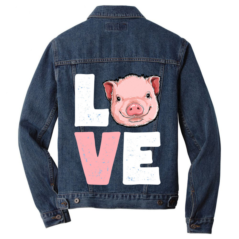 Pig Lovers Men Denim Jacket | Artistshot