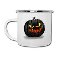 Scary Jack O Lantern Halloween Camper Cup | Artistshot