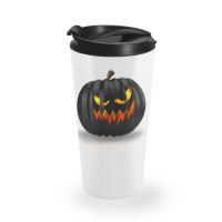 Scary Jack O Lantern Halloween Travel Mug | Artistshot